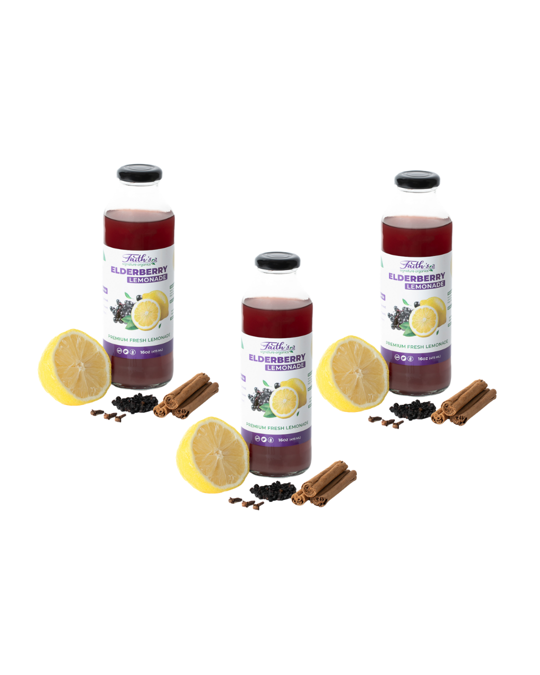 3 count Elderberry Lemonade